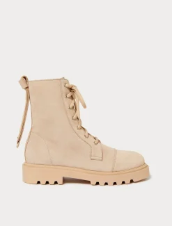 Anfibi in pelle scamosciata