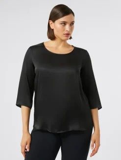 Blusa in misto seta