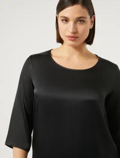 Blusa in misto seta