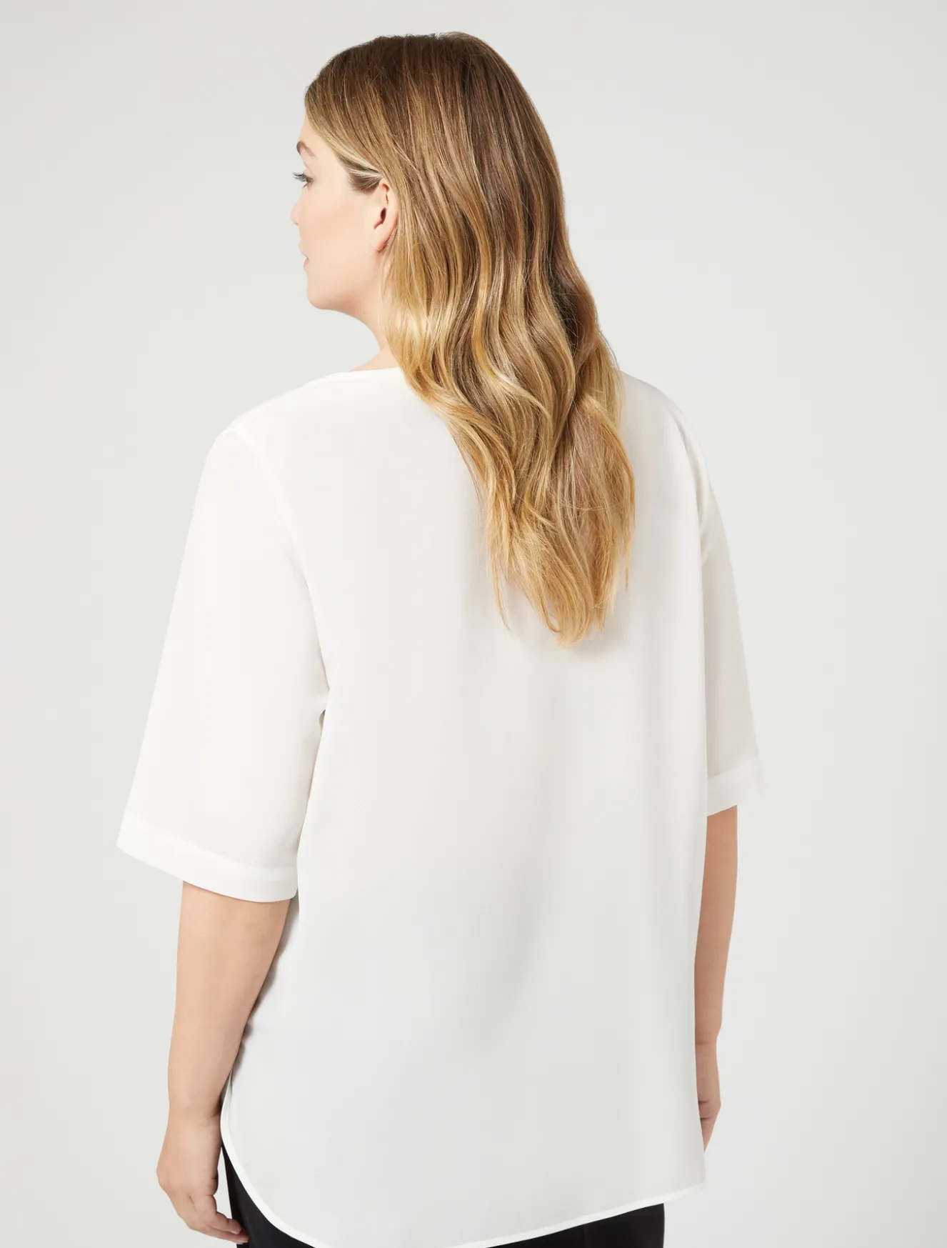 Blusa in seta