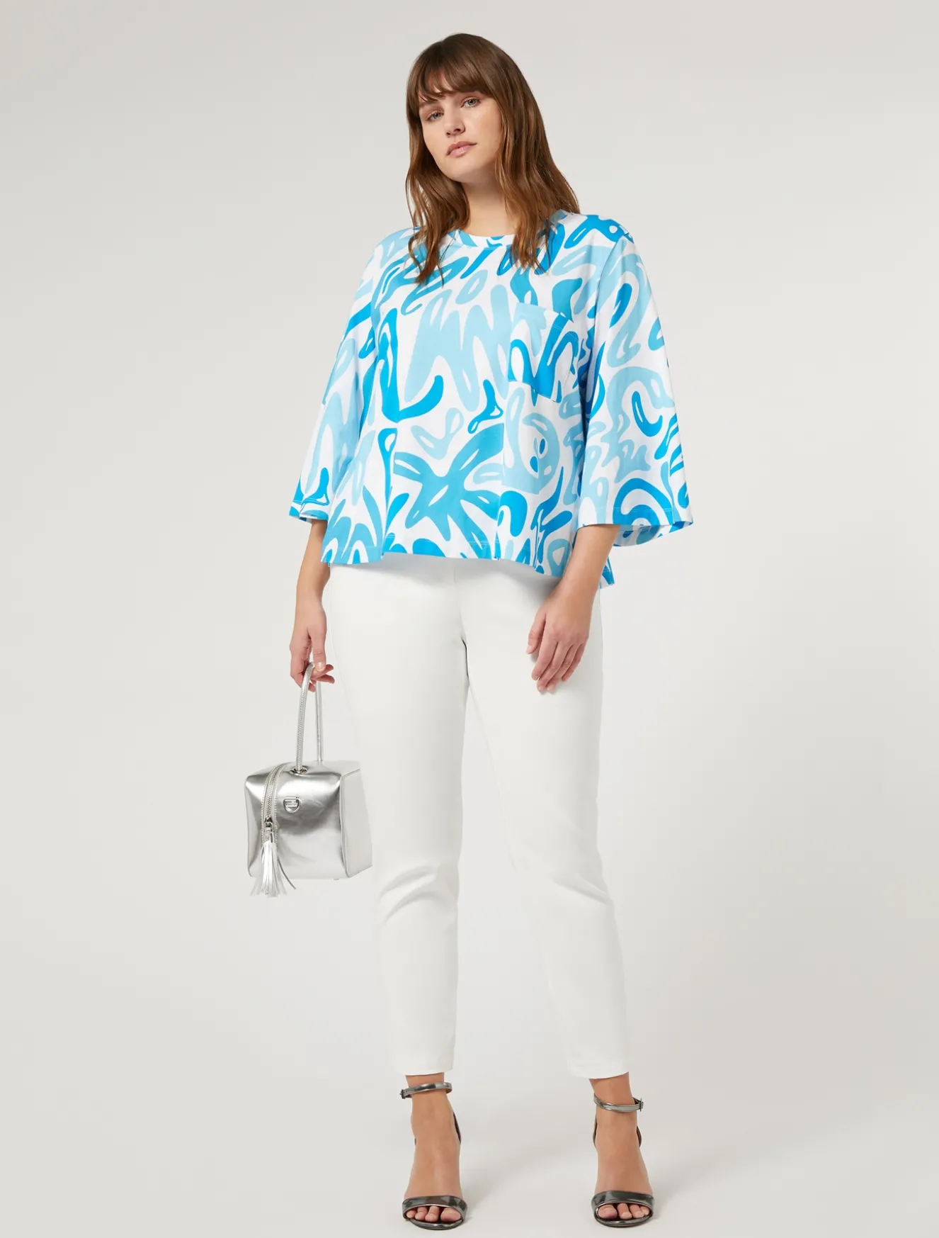 Borsa a cubo laminata