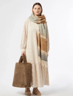 Borsa shopper con texture soffice