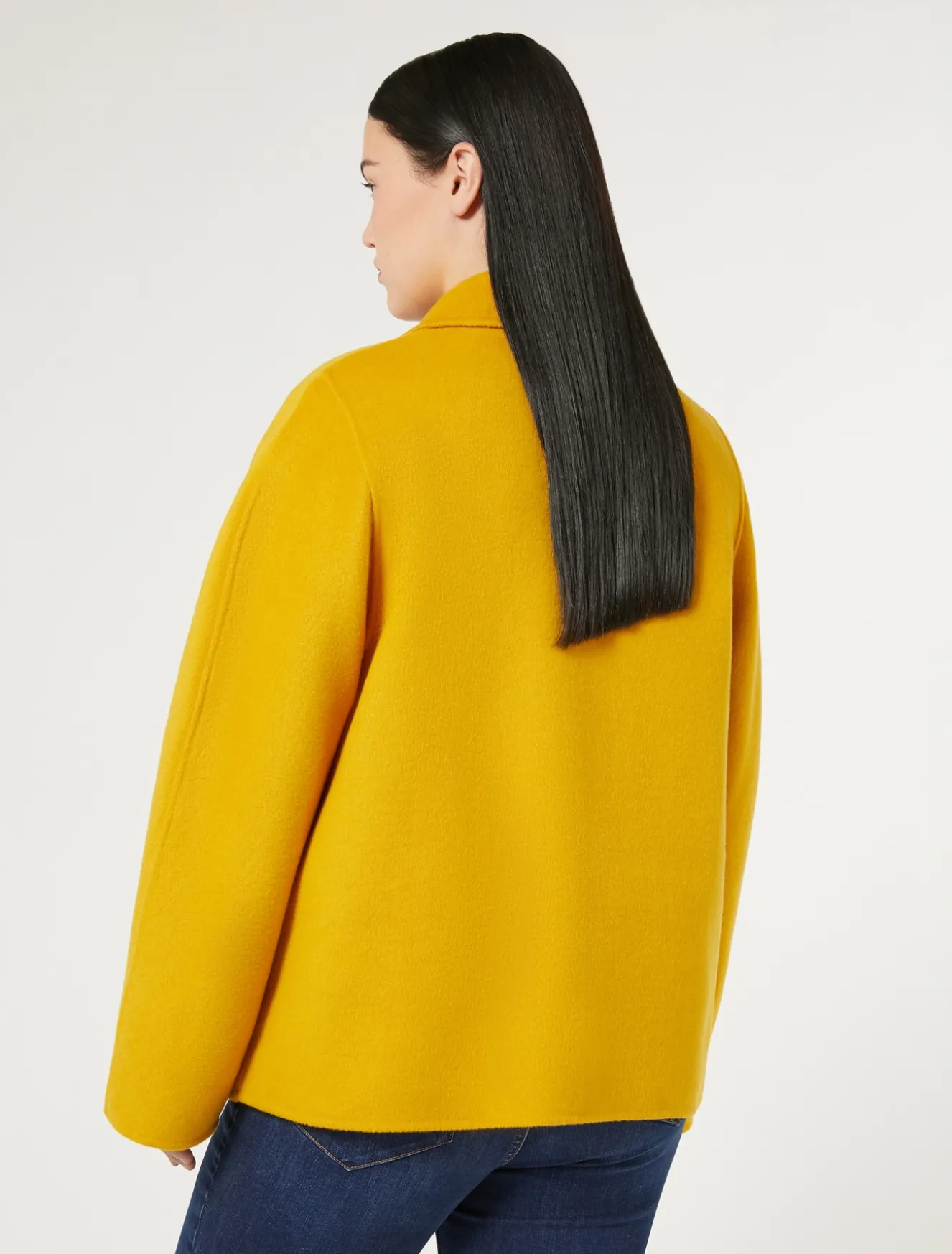 Caban in double di lana