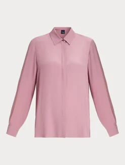 Camicia in acetato e seta