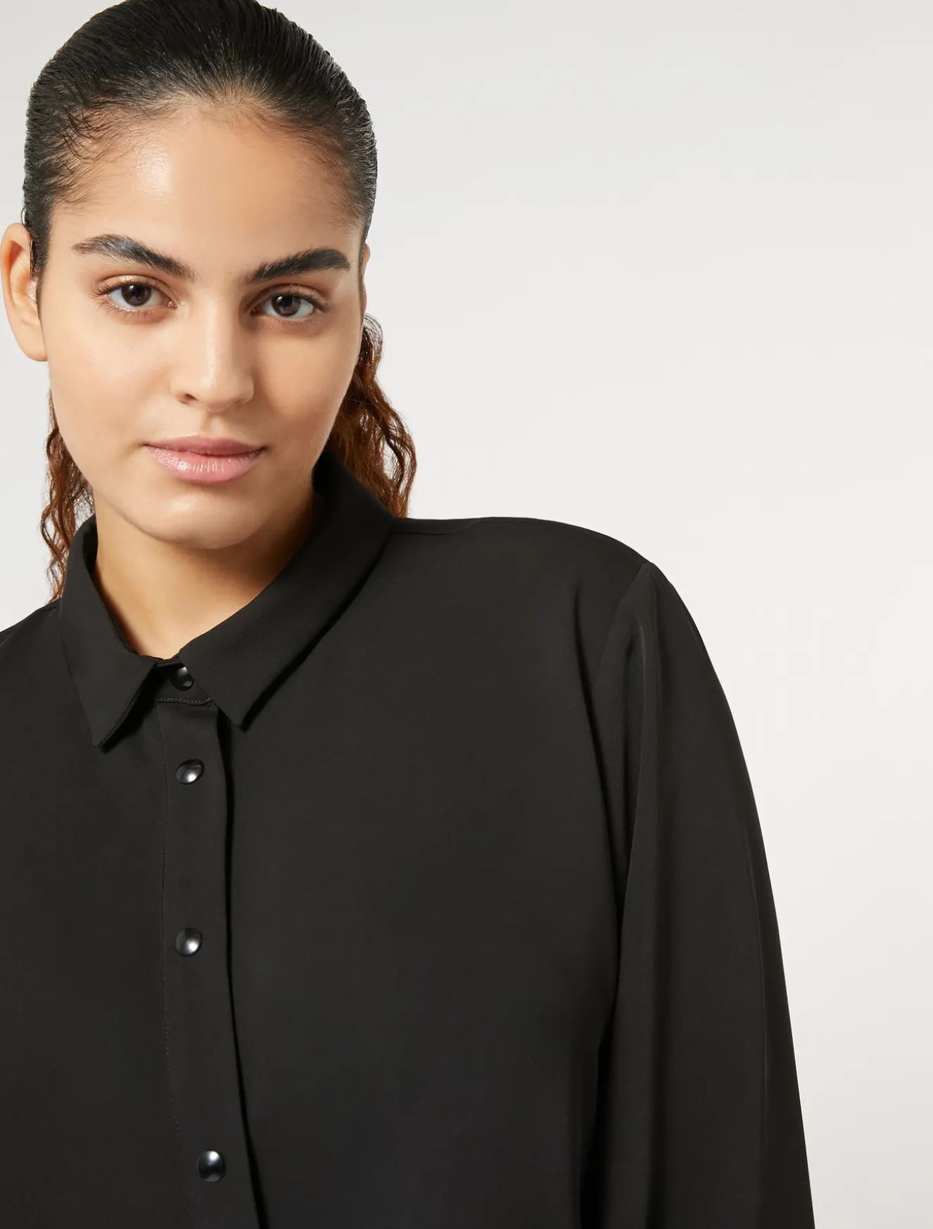 Camicia in cady leggero