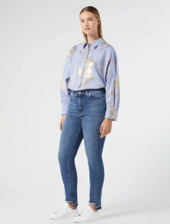 Camicia in chambray di cotone