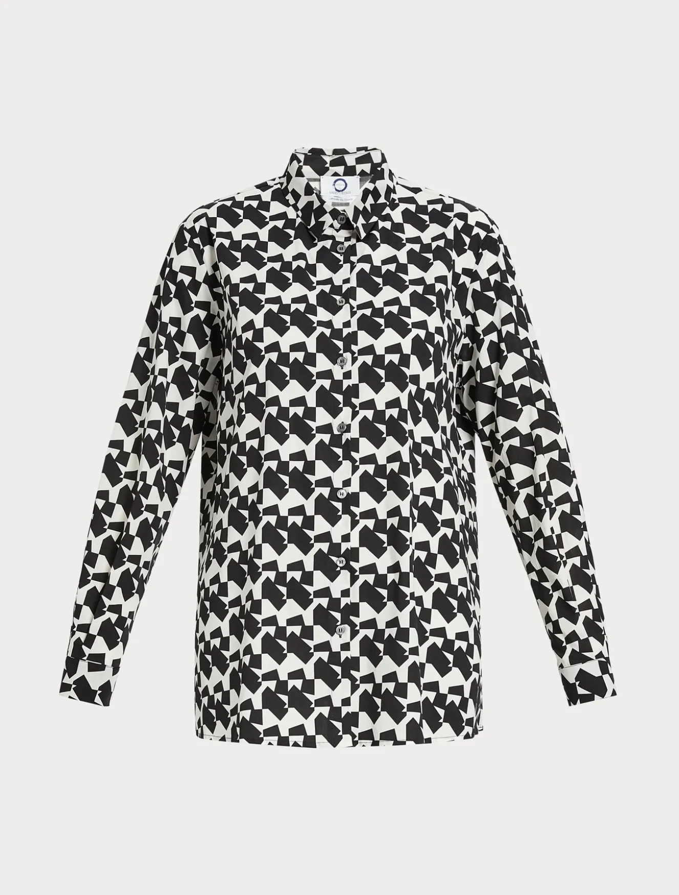 Camicia in cotone stampato