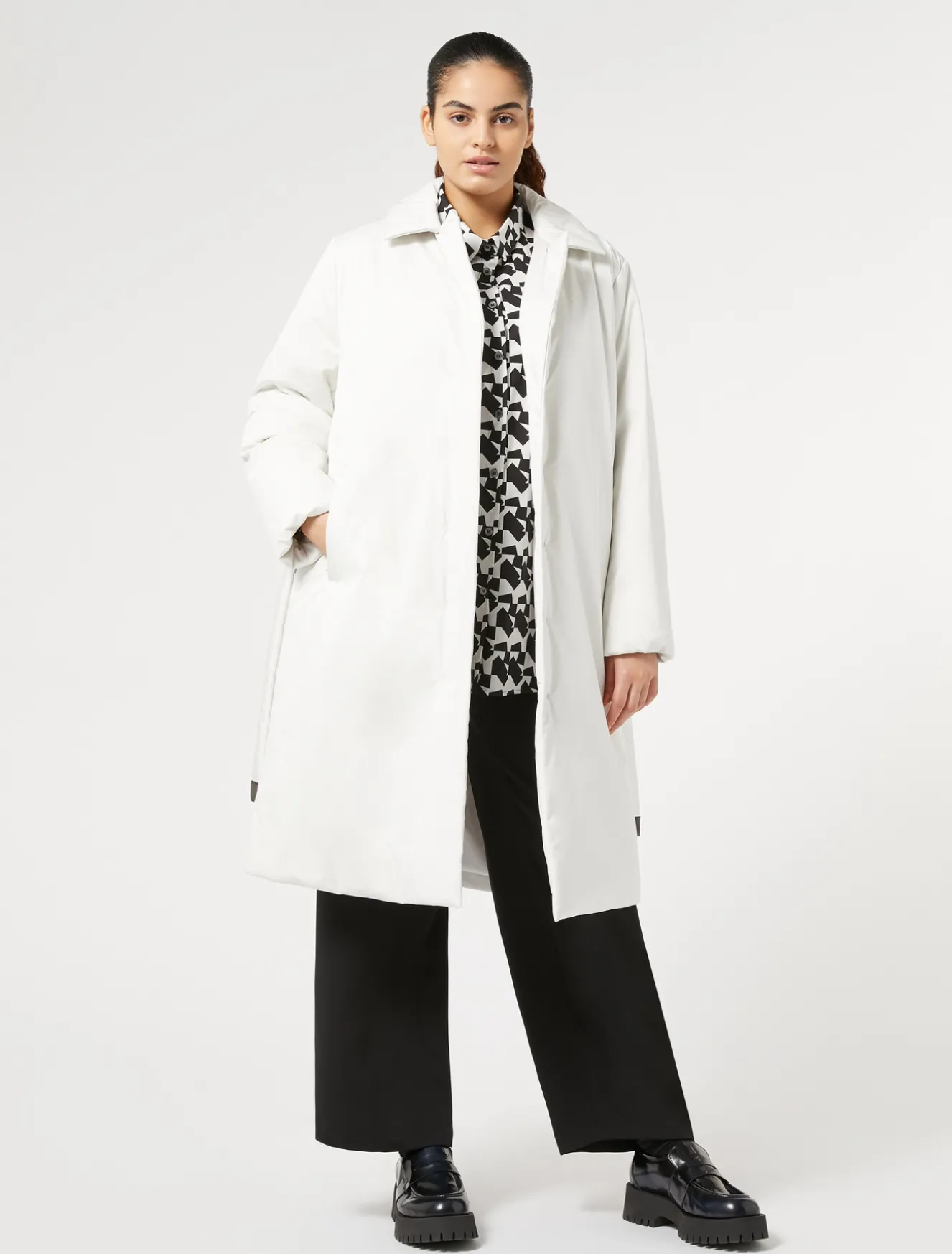 Camicia in cotone stampato