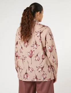 Camicia in cotone stampato