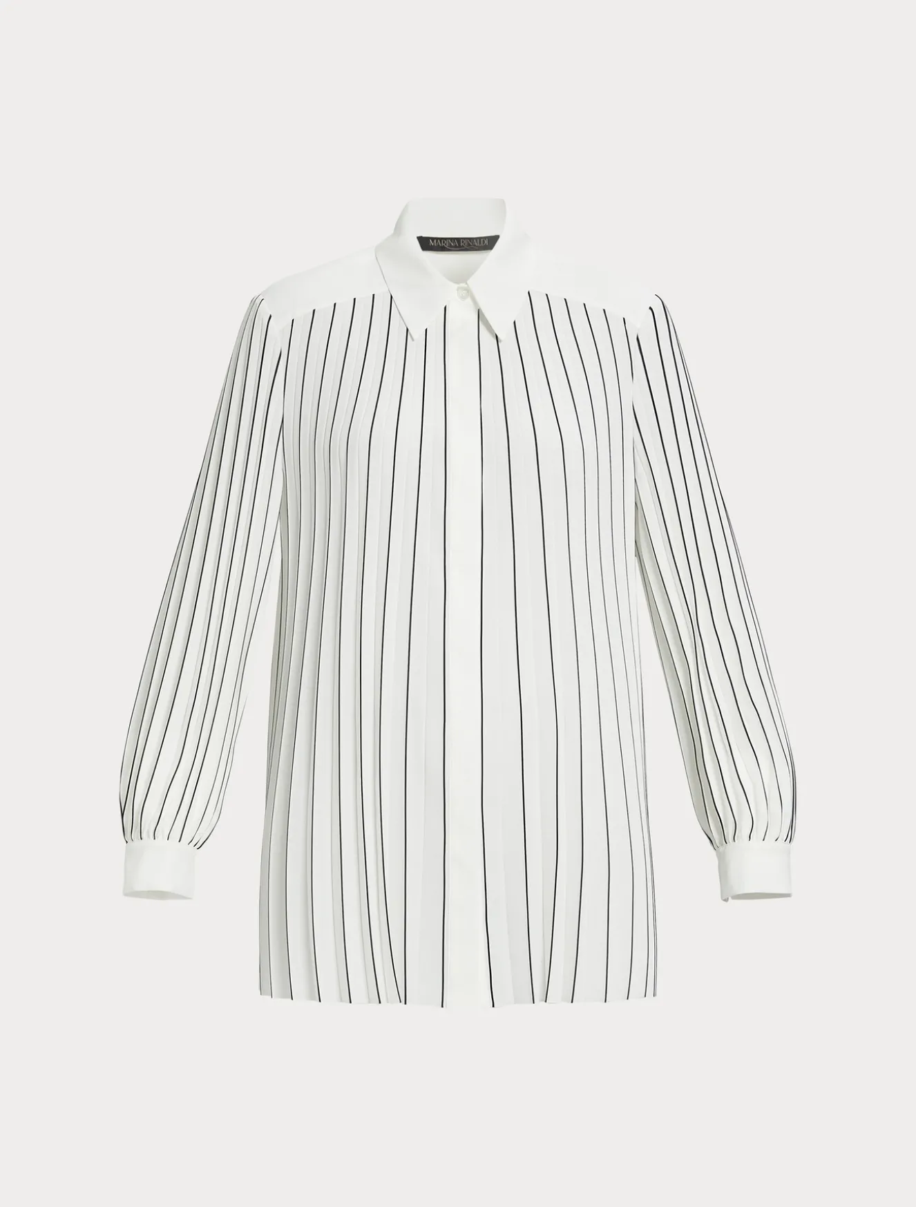 Camicia in crêpe de Chine