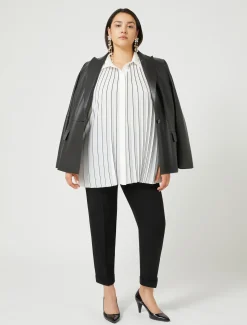 Camicia in crêpe de Chine