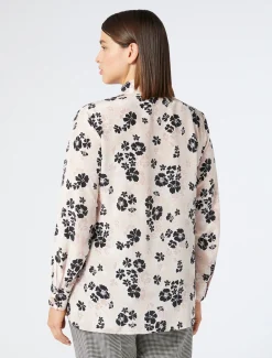 Camicia in crêpe de Chine di seta