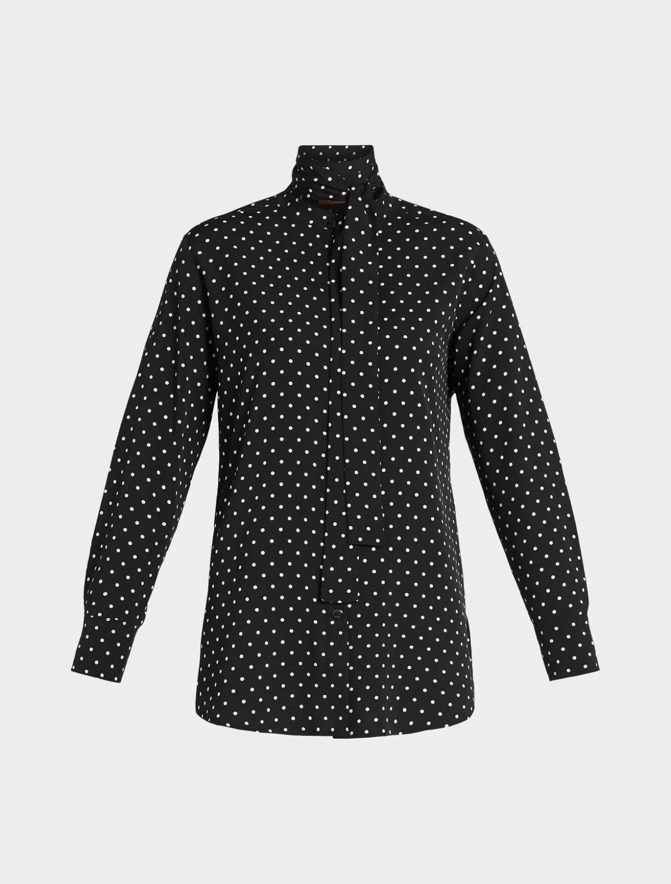 Camicia in crêpe de Chine stampato