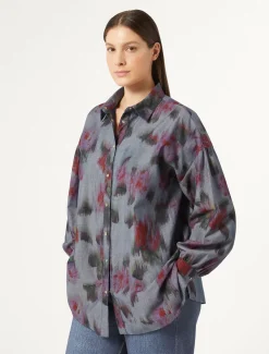 Camicia in denim chambray