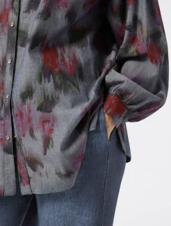 Camicia in denim chambray