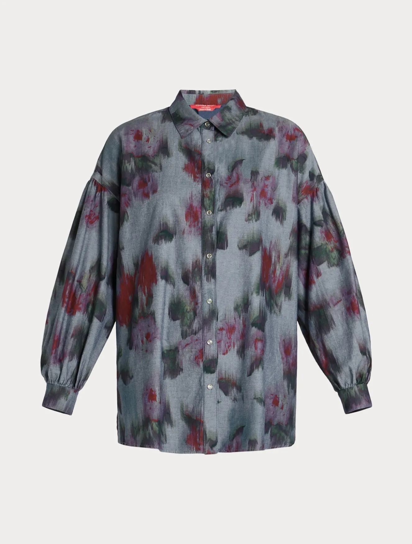 Camicia in denim chambray