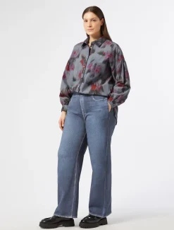 Camicia in denim chambray