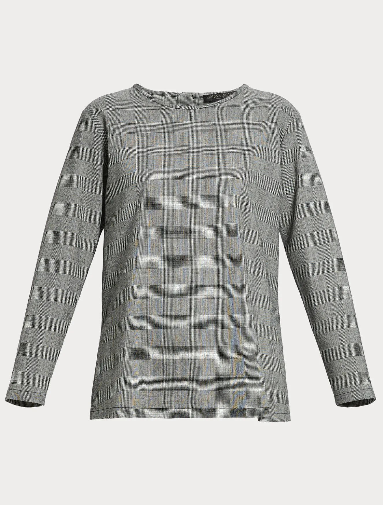 Camicia in foulé di lana