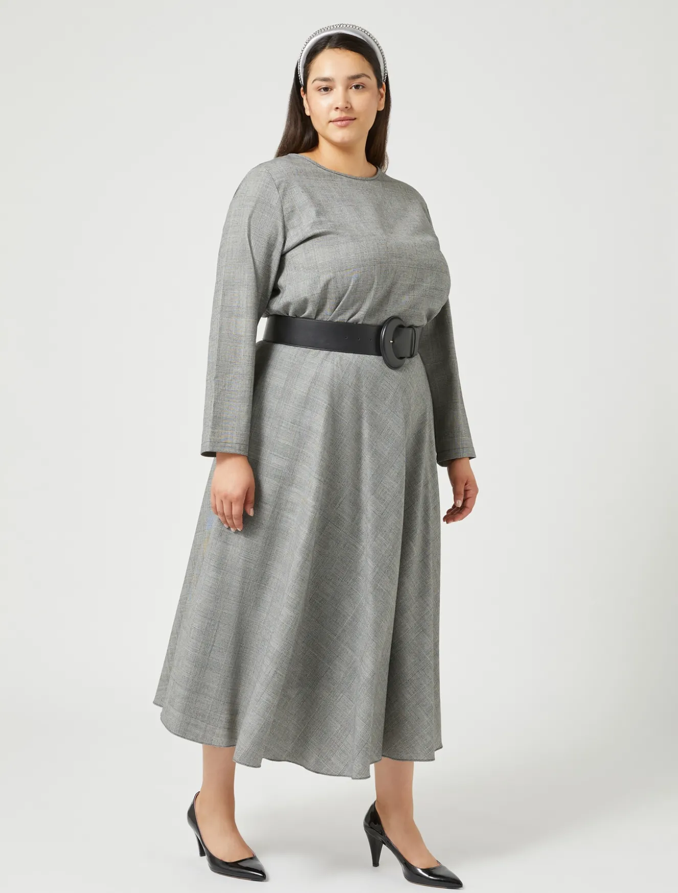 Camicia in foulé di lana