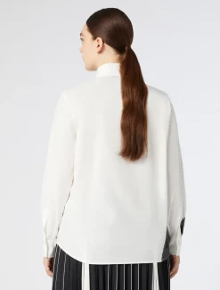 Camicia in popeline con stampa