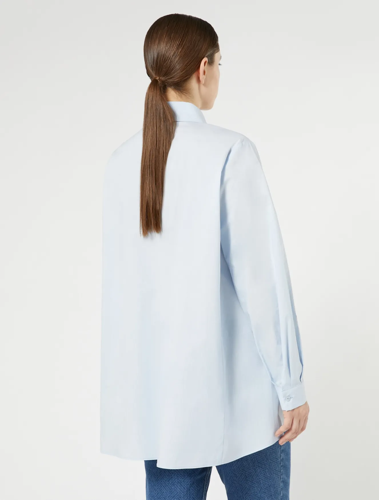 Camicia in popeline di cotone