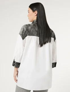 Camicia in popeline di cotone