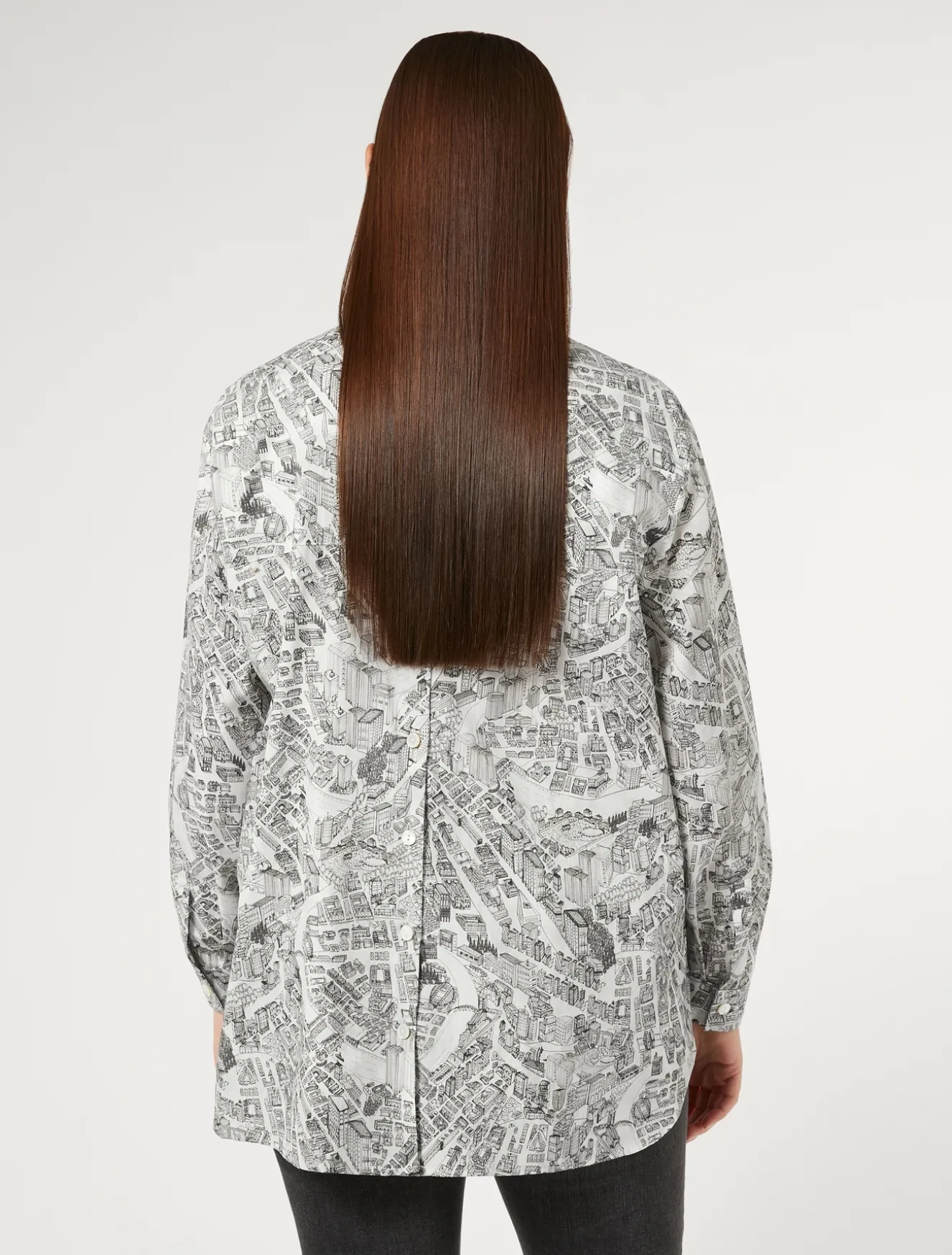 Camicia in popeline di cotone