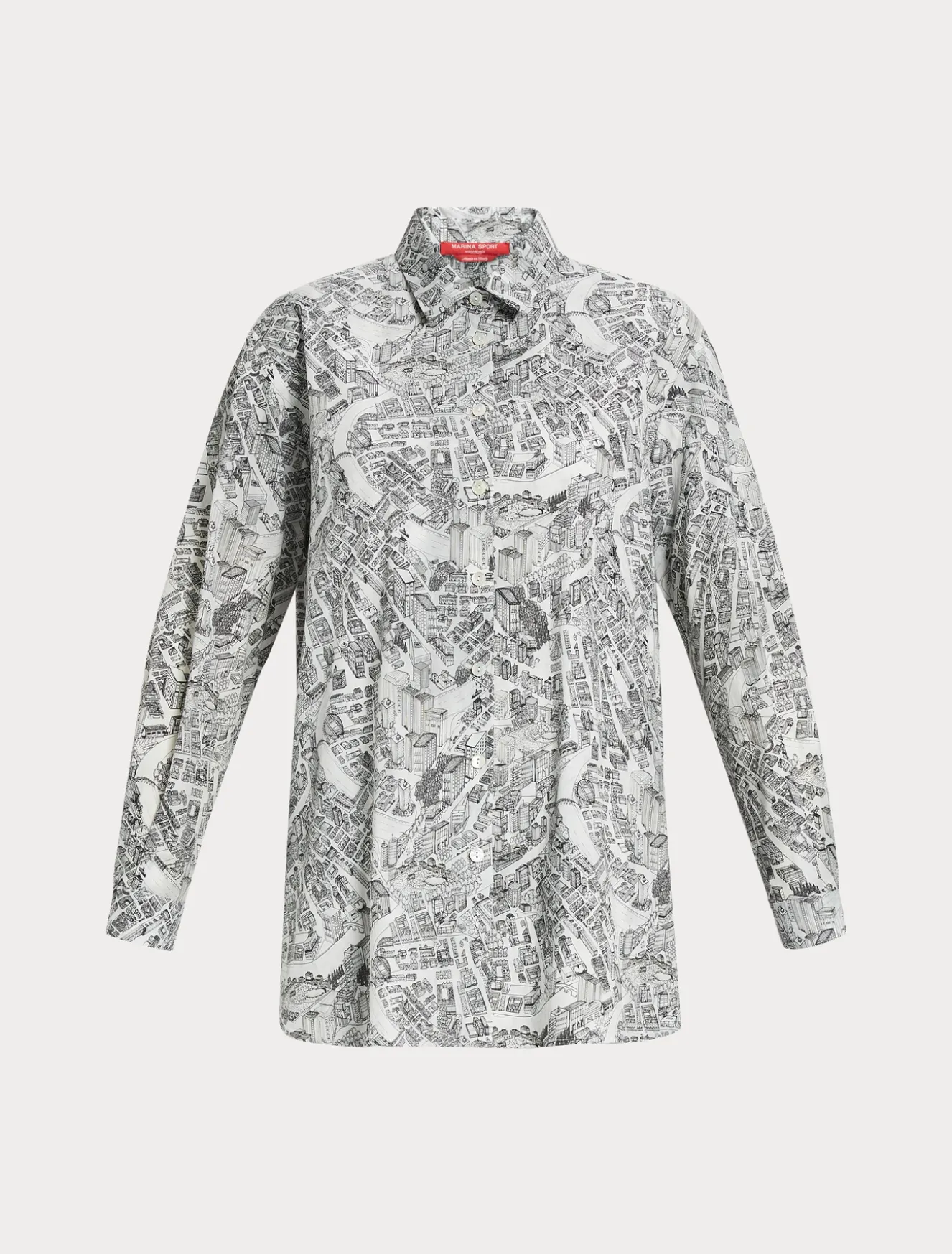 Camicia in popeline di cotone