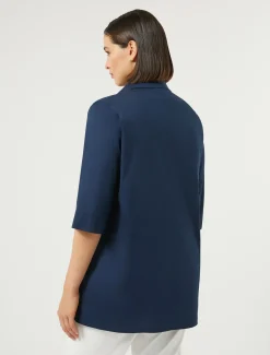 Camicia in popeline di misto cotone