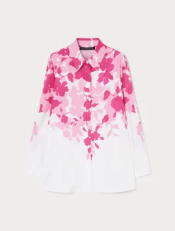 Camicia in popeline stampato