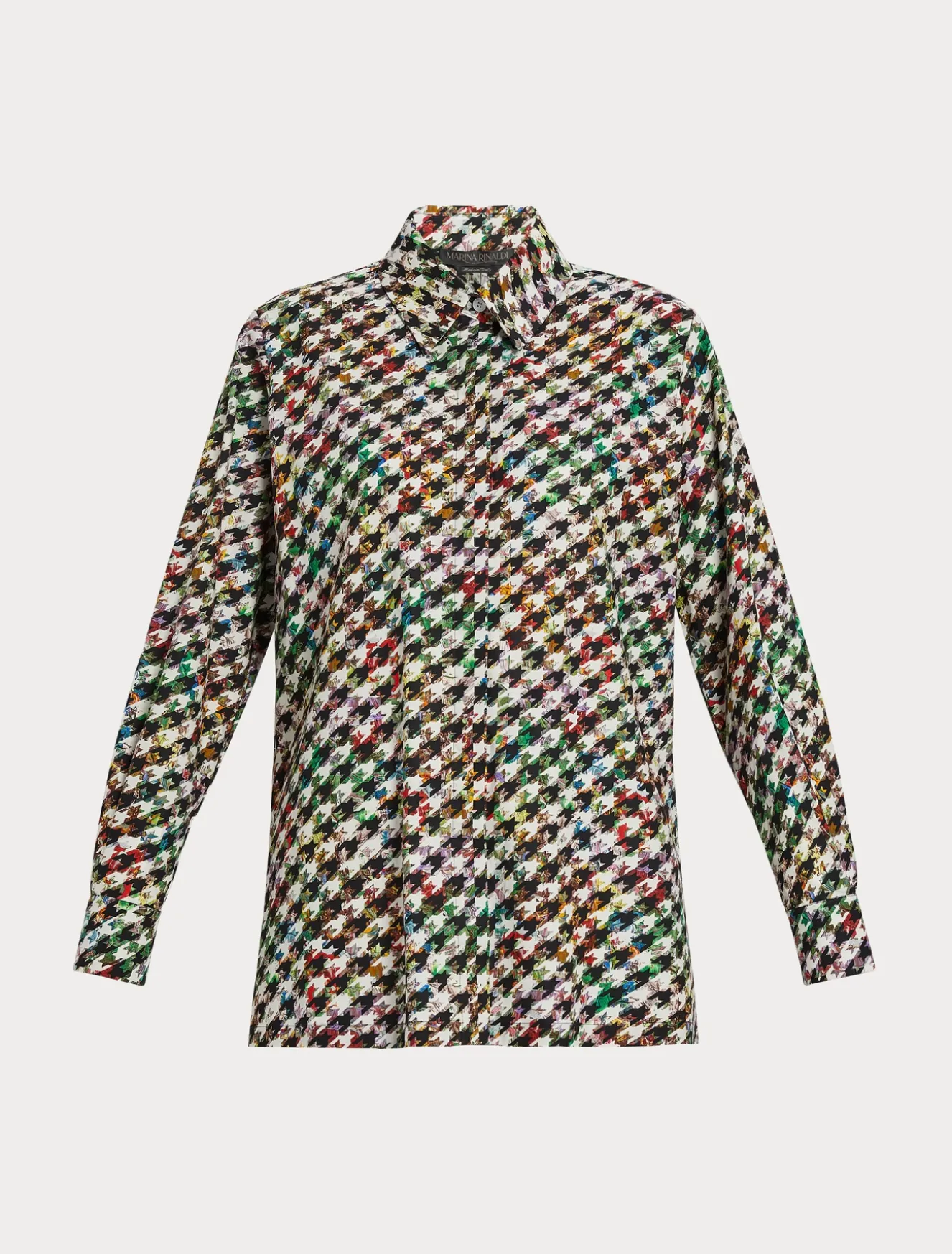 Camicia in popeline stampato