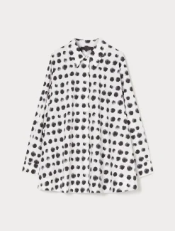 Camicia in popeline stampato