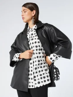 Camicia in popeline stampato