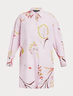 Camicia in popeline stampato