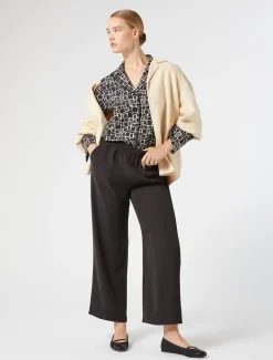 Camicia in popeline stampato