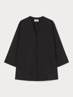 Camicia in popeline stretch