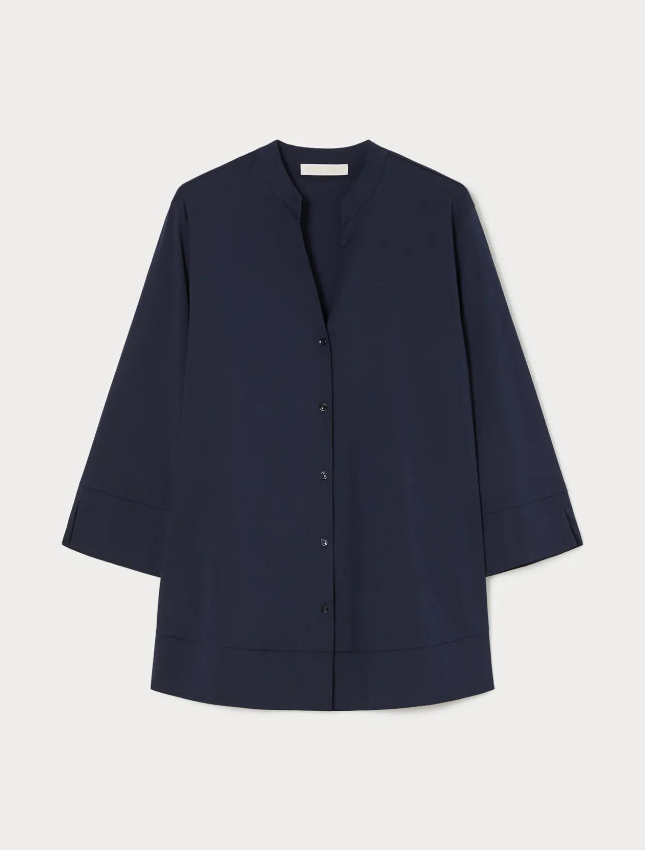 Camicia in popeline stretch