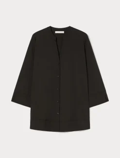 Camicia in popeline stretch