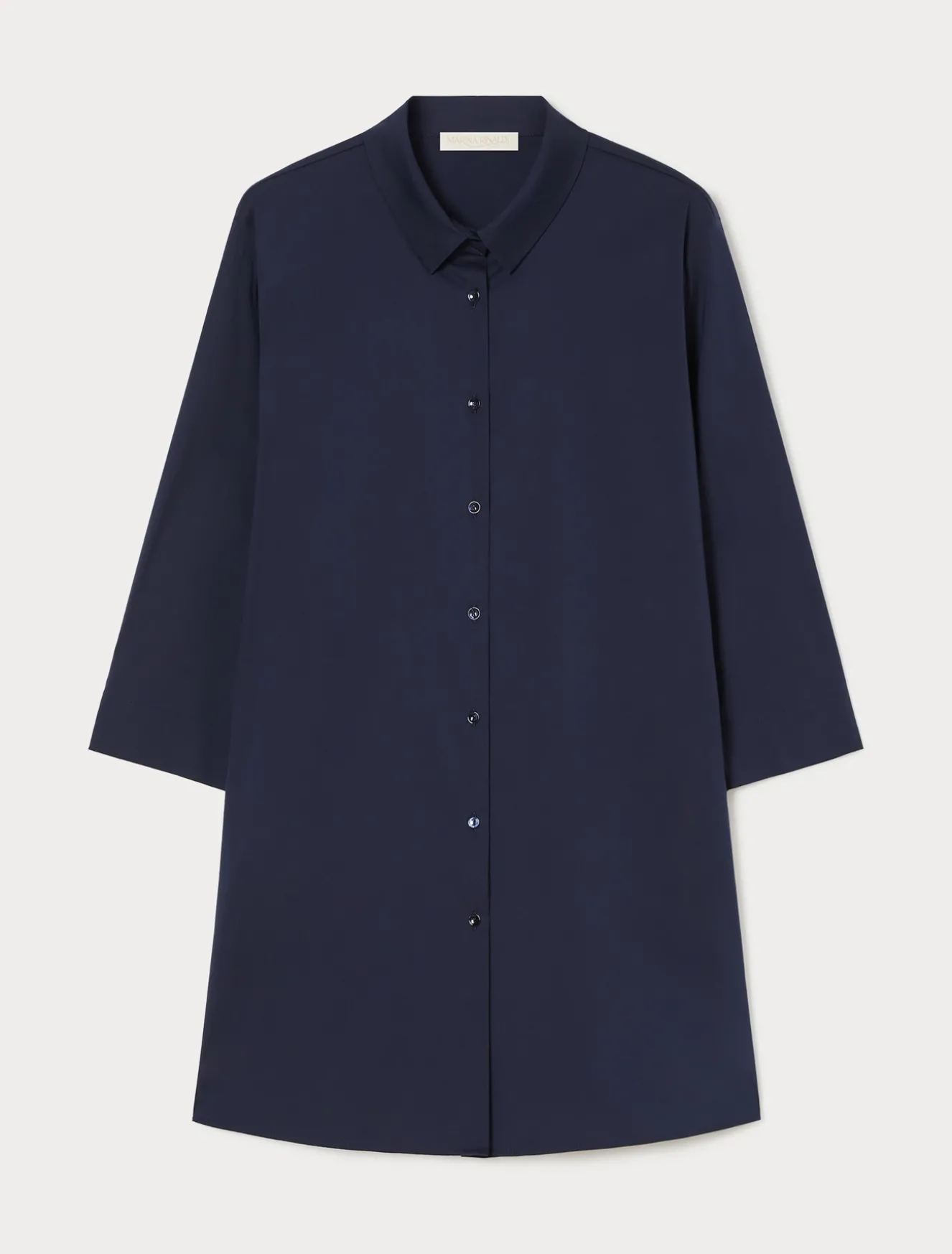 Camicia in popeline stretch