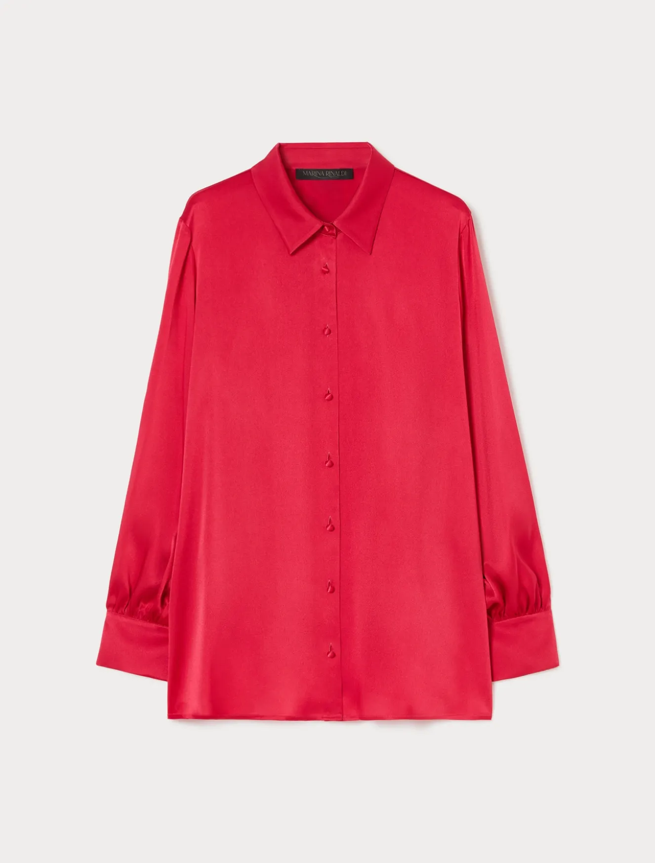 Camicia in satin leggero