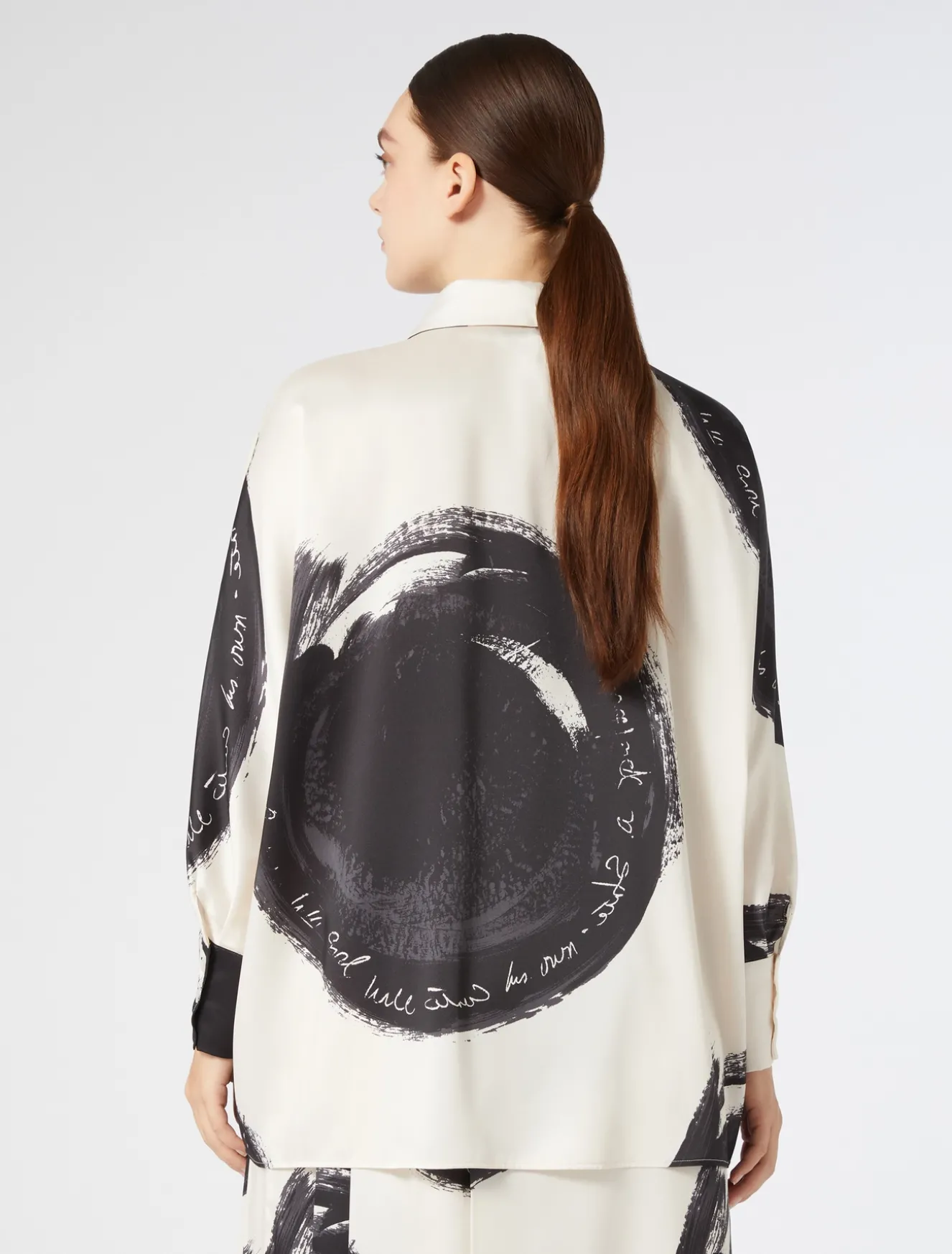 Camicia in twill stampato