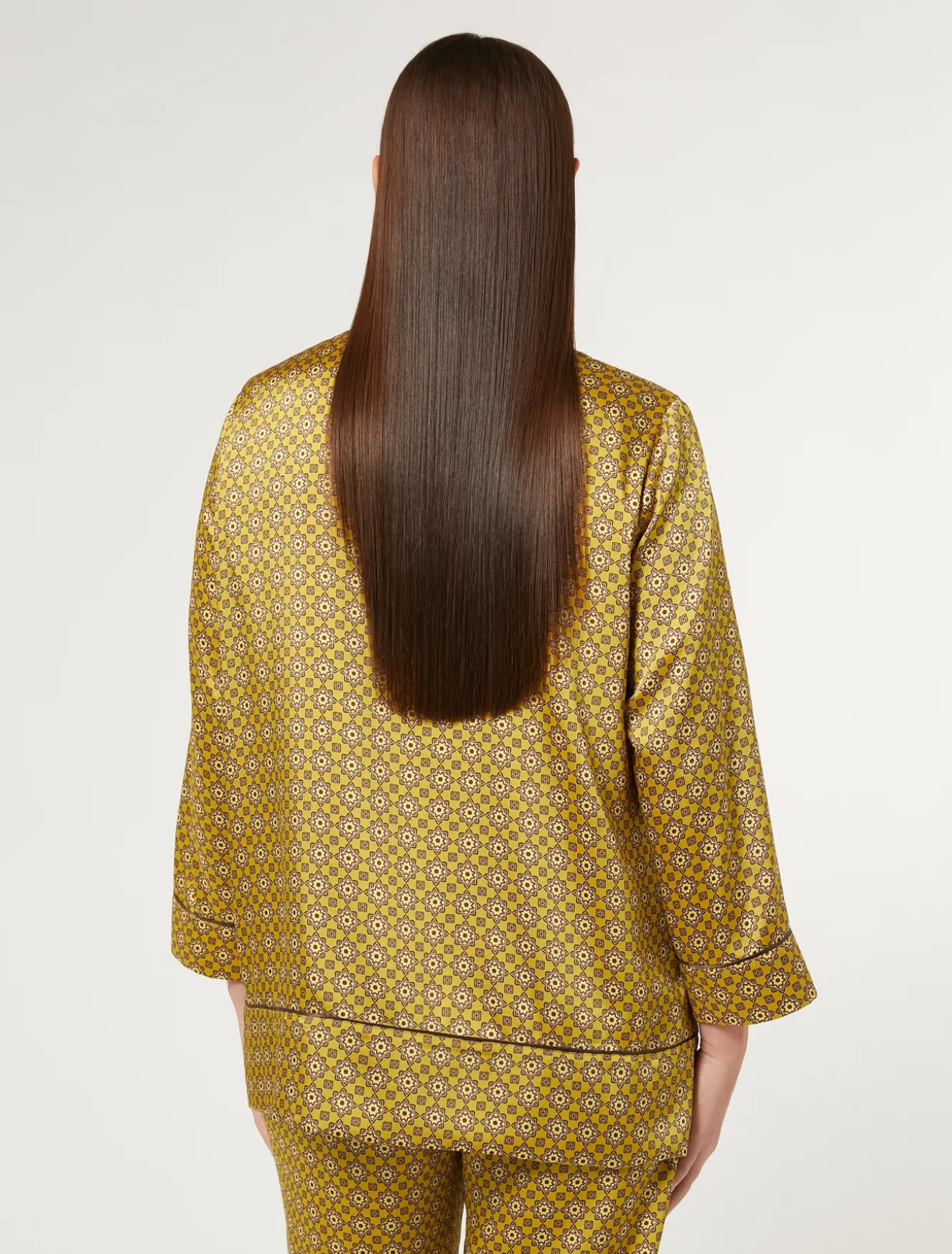 Camicia in twill stampato