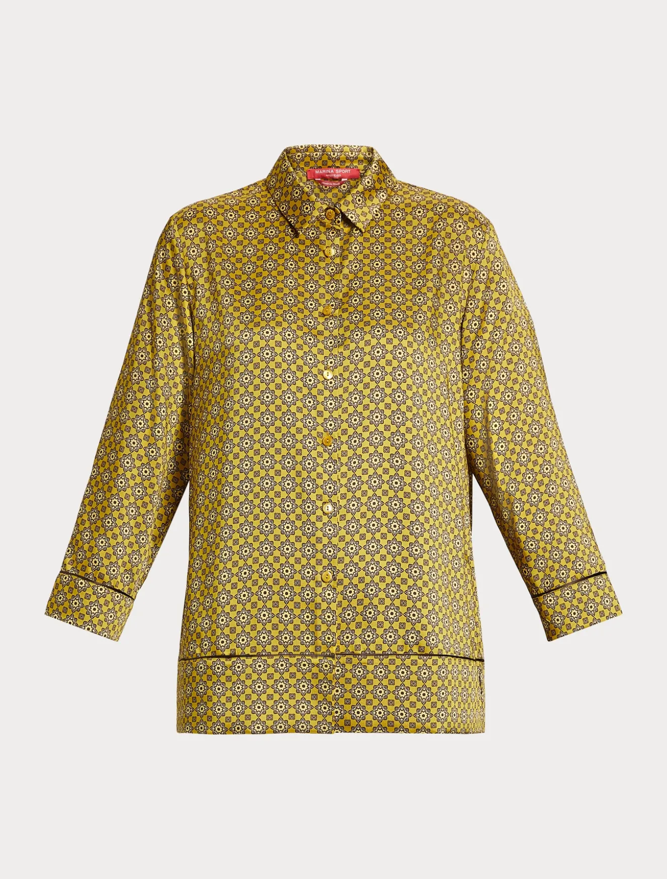 Camicia in twill stampato