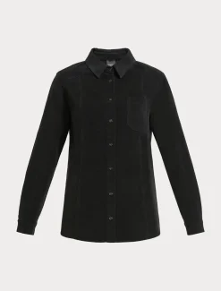 Camicia in velluto di cotone