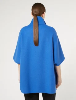 Cappa in double di misto lana