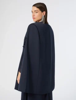 Cappa in duchesse con ricami