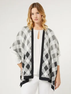 Cappa in jacquard piqué