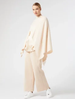 Cappa in lana cardata