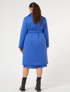 Cappotto imbottito in raso antigoccia