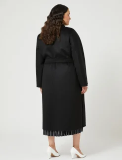 Cappotto in double di cachemire